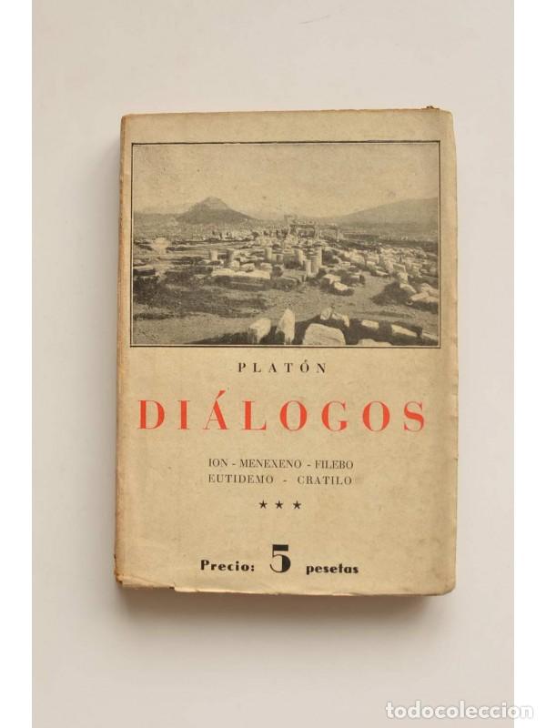 Libros: Di&aacute;logos. Tomo III - PLAT&Oacute;N - Foto 1