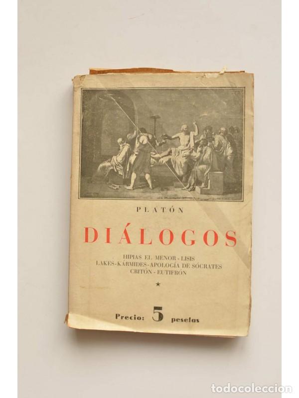 Libros: Di&aacute;logos. Tomo I. - PLAT&Oacute;N - Foto 1