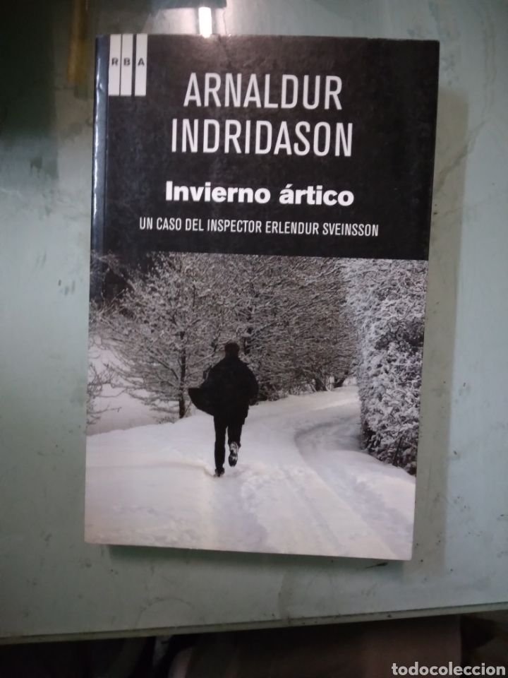 Libros: Armadura Indridason, Invierno artico,RBA - Foto 1
