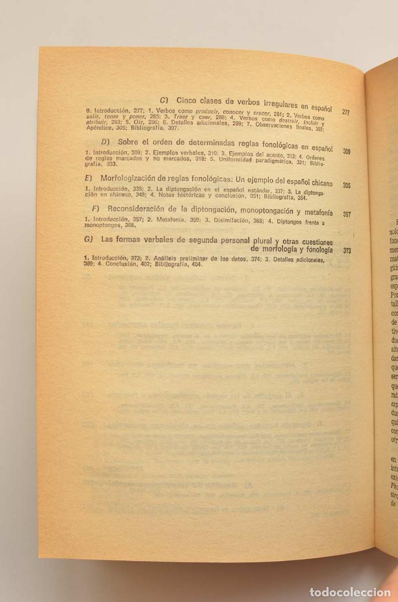 Libros: Fonolog&iacute;a generativa del espa&ntilde;ol - HARRIS, James W. - Foto 4