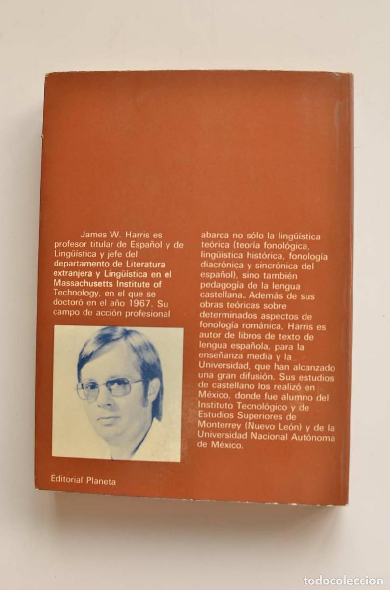 Libros: Fonolog&iacute;a generativa del espa&ntilde;ol - HARRIS, James W. - Foto 5