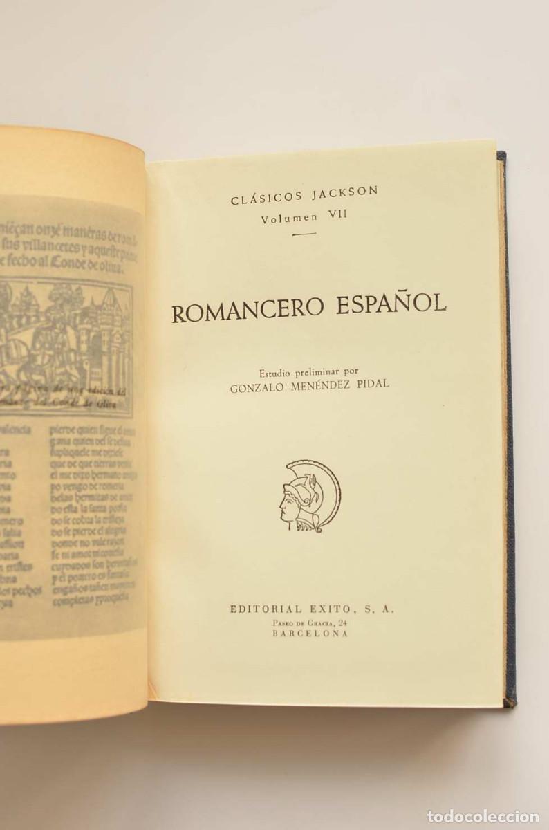 Libros: Romancero espa&ntilde;ol - BAEZA, Ricardo (selecci&oacute;n de) - Foto 2