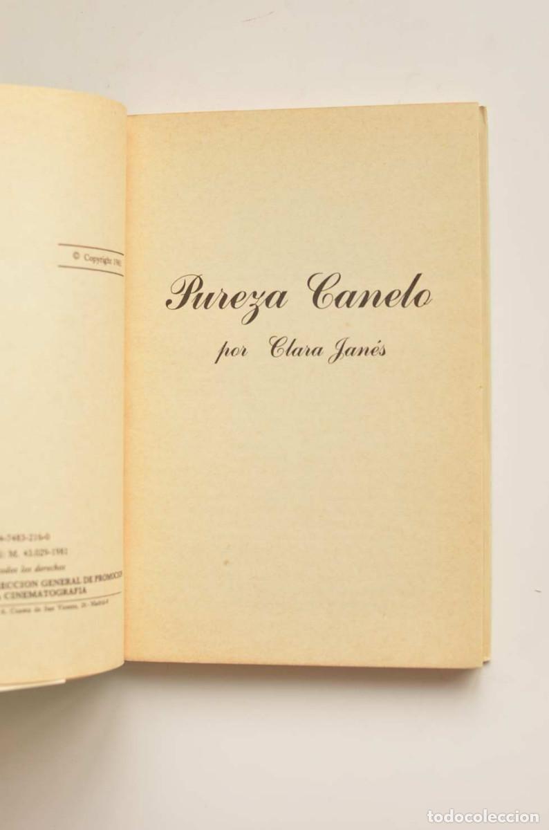 Libros: Pureza Canelo - JAN&Eacute;S, Clara - Foto 2