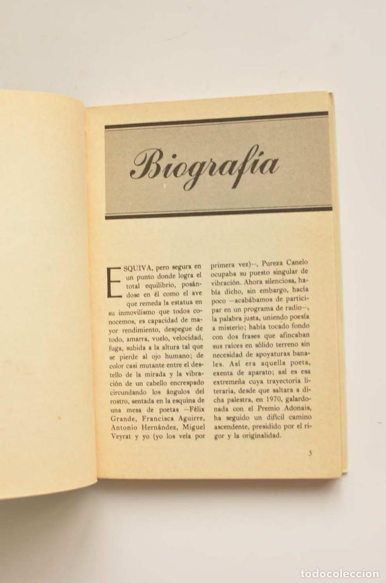 Libros: Pureza Canelo - JAN&Eacute;S, Clara - Foto 3