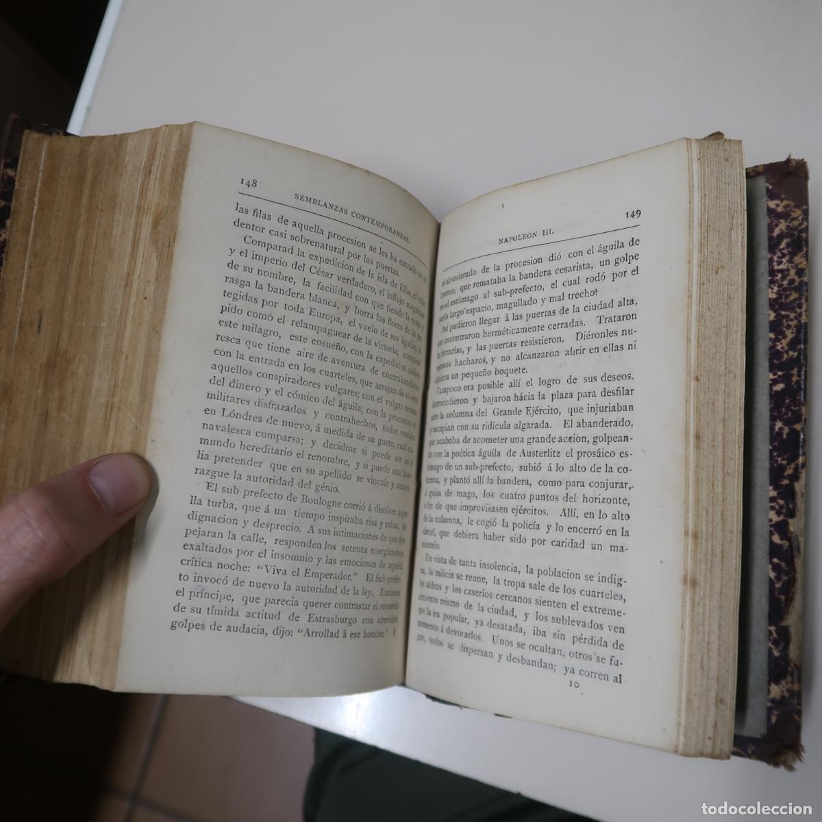 Libros: SEMBLANZAS CONTEMPORANEAS - CASTELAR, EMILIO - Foto 10