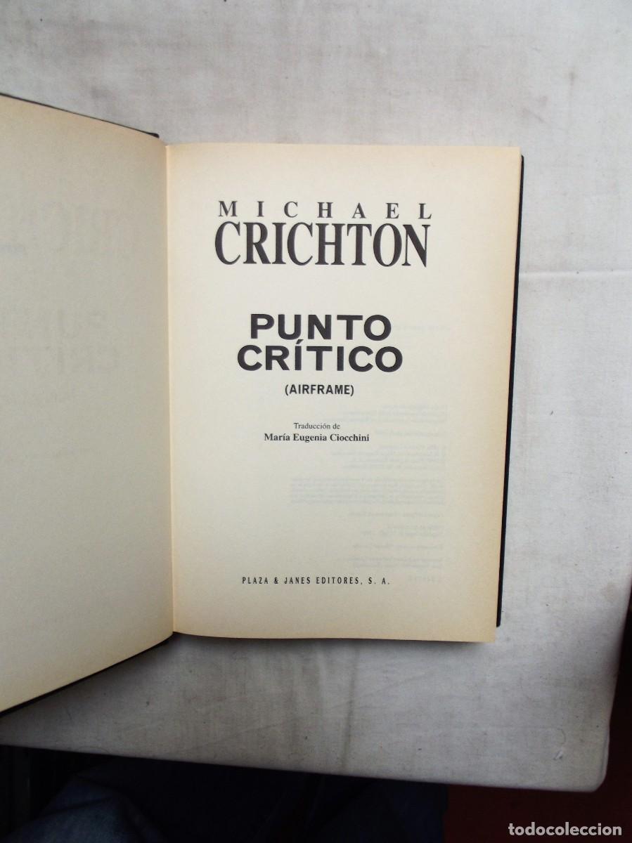 Libros: PUNTO CRITICO DE MICHAEL CRICHTON - Foto 2