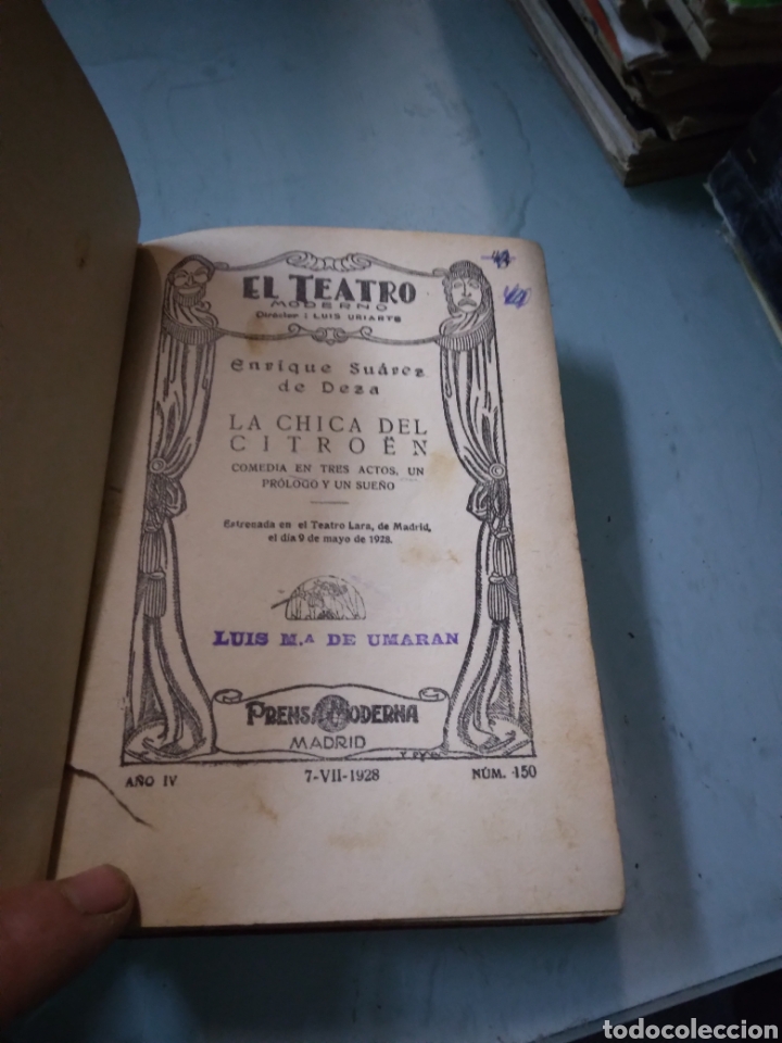 Libros: E. Su&aacute;rez de Deza, La chica del Citroen - Foto 2