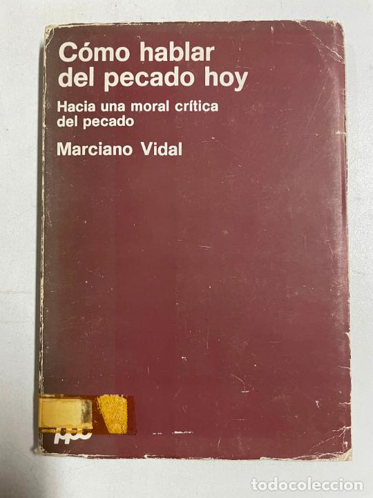 Libros: C&oacute;mo hablar del pecado hoy / Marciano Vidal - Foto 1