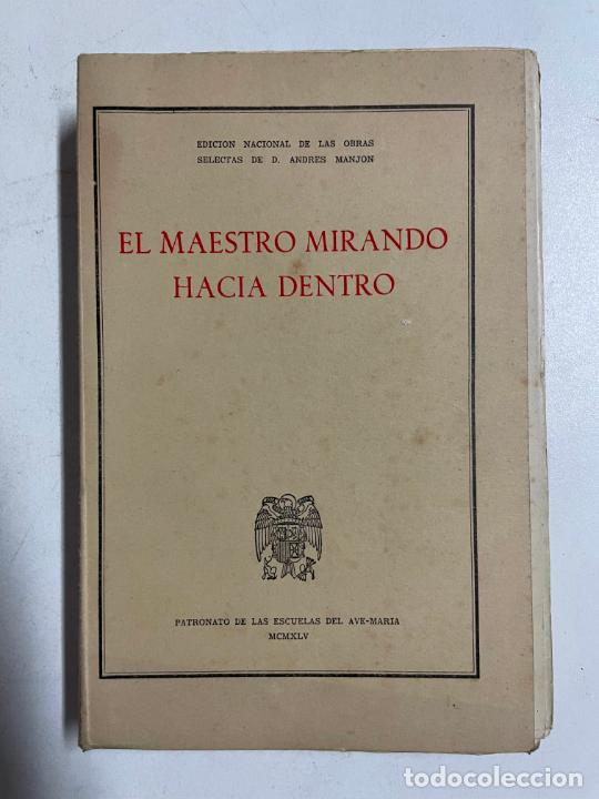 Libros: El maestro mirando hacia dentro / Andres Manjon - Foto 1