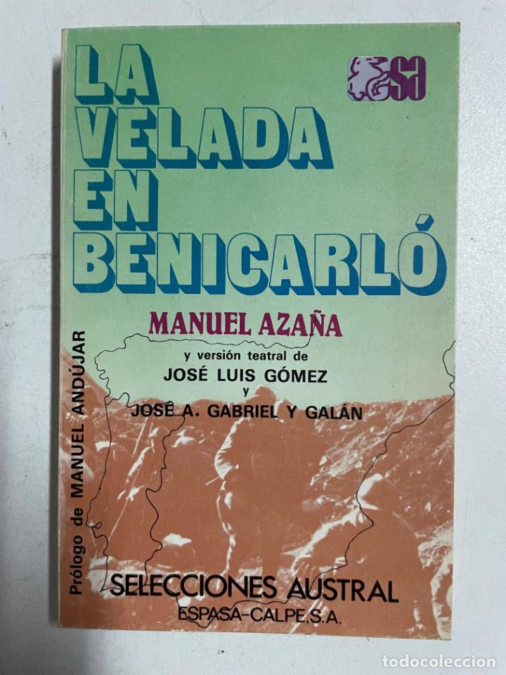 Libros: La velada en Benicarl&oacute; / Manuel Aza&ntilde;a - Foto 1