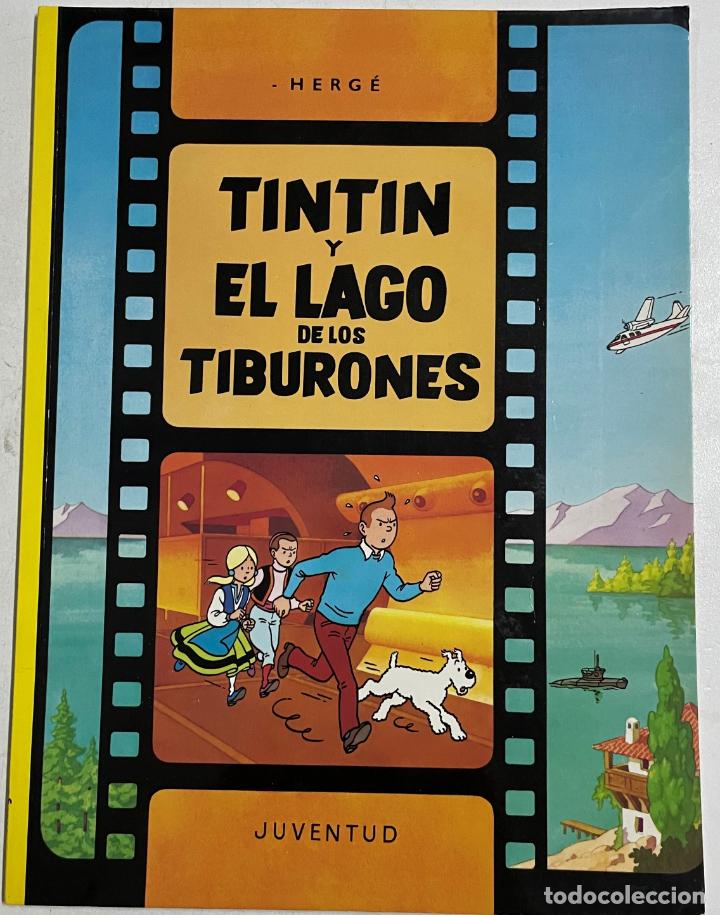 Libros: Tint&iacute;n y el lago de los tiburones / Herg&eacute; - Foto 1