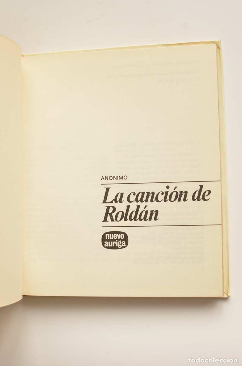 Libros: La Canci&oacute;n de Rold&aacute;n - AN&Oacute;NIMO - Foto 2