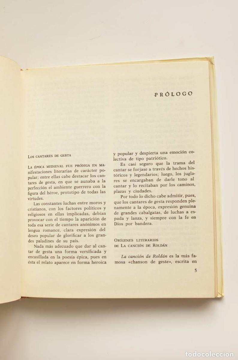 Libros: La Canci&oacute;n de Rold&aacute;n - AN&Oacute;NIMO - Foto 3