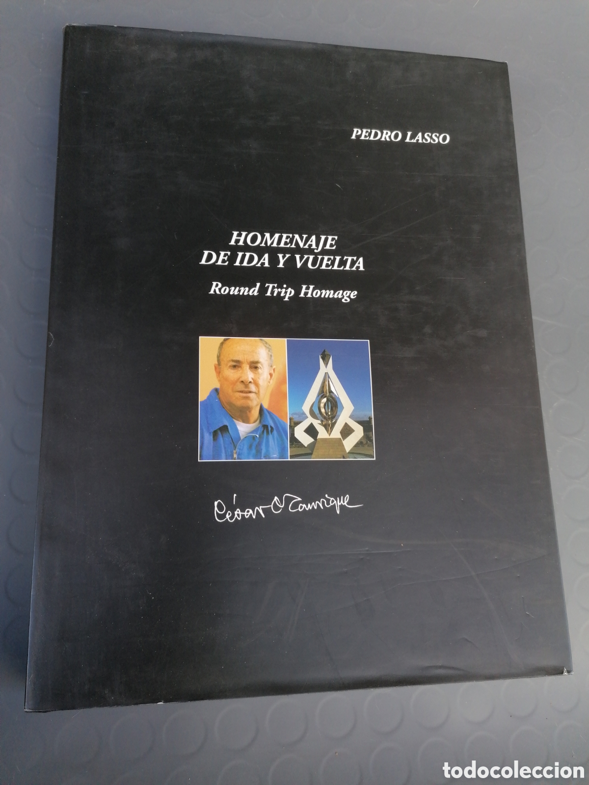 Libros: Pedro Lasso. Homenaje de Ida y Vuelta. C&Eacute;SAR MANRIQUE. Dedicatoria Aut&oacute;grafa - Foto 1