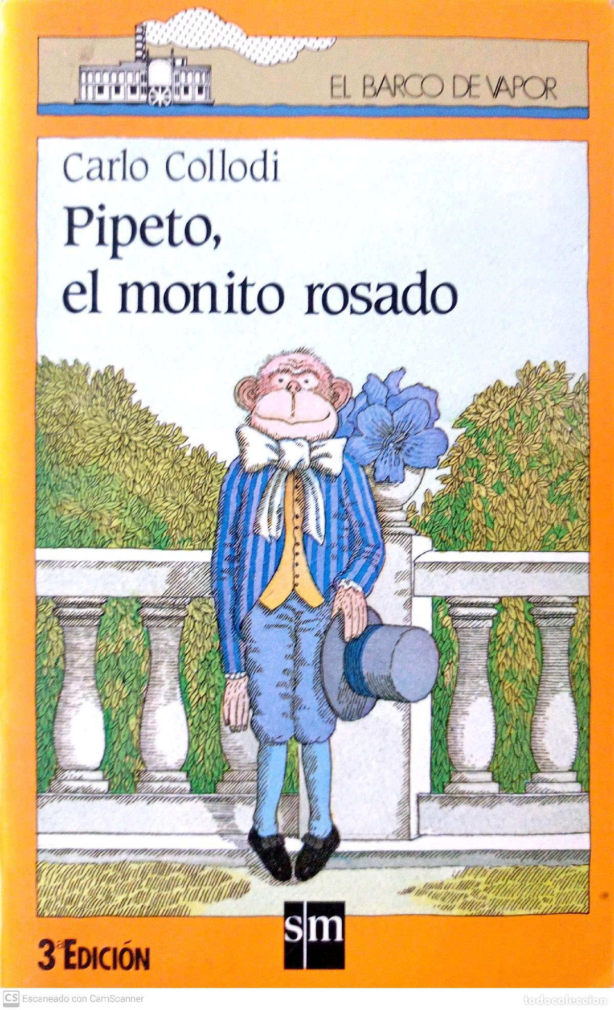 Libros: Pipeto, el monito rosado - Collodi, Carlo - Foto 1
