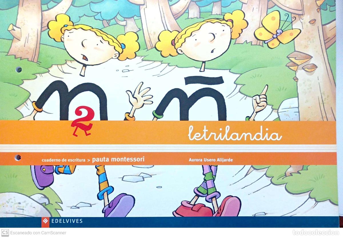 B&uuml;cher: Letrilandia Cuaderno de escritura Pauta Montessori - Aurera Usero Alijarde