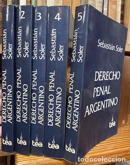Libros: DERECHO PENAL ARGENTINO - SOLER, Sebasti&aacute;n - Foto 1