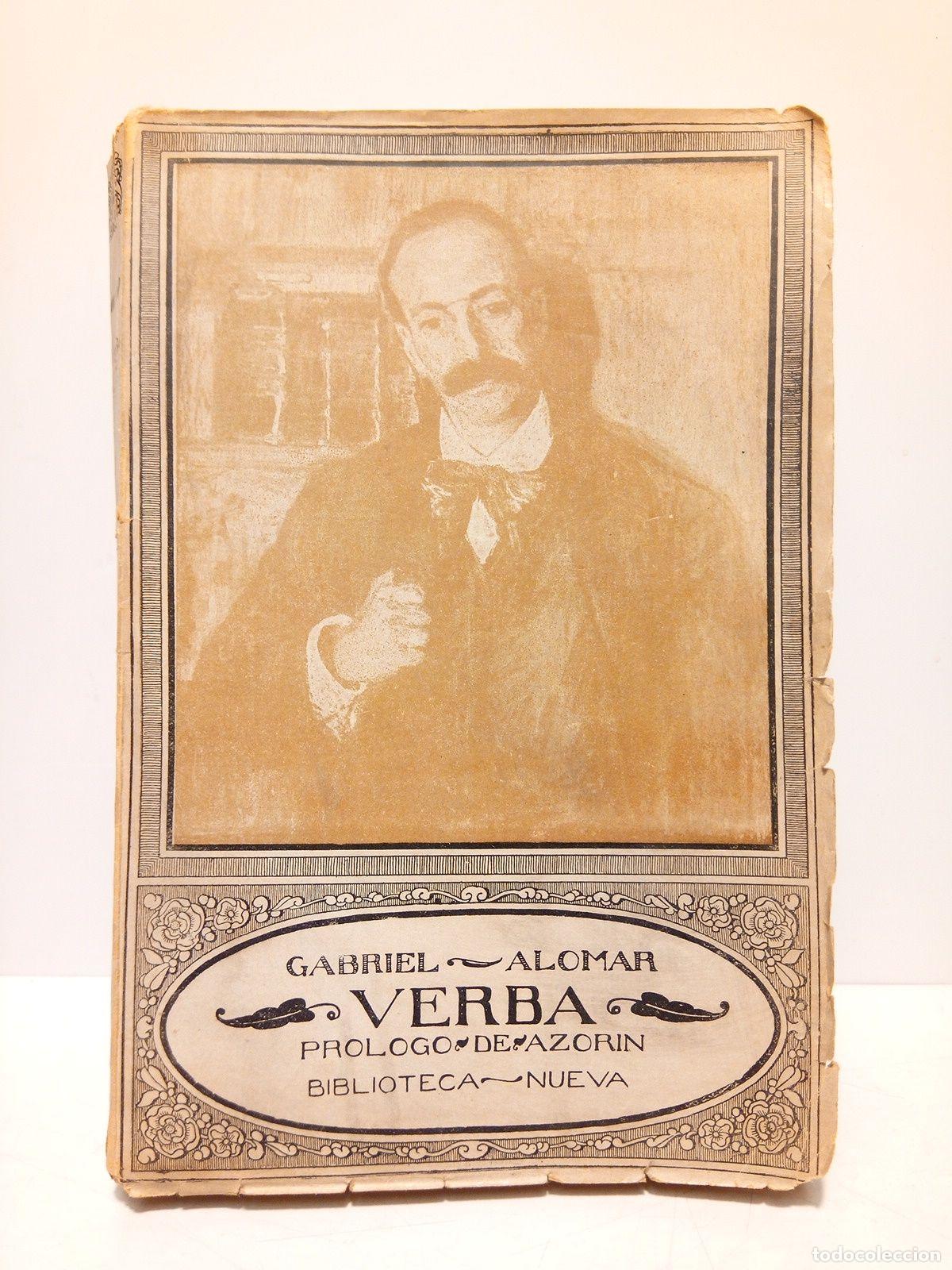 Libros: ALOMAR, Gabriel - Verba / Pr&oacute;logo de Azor&iacute;n - Foto 1