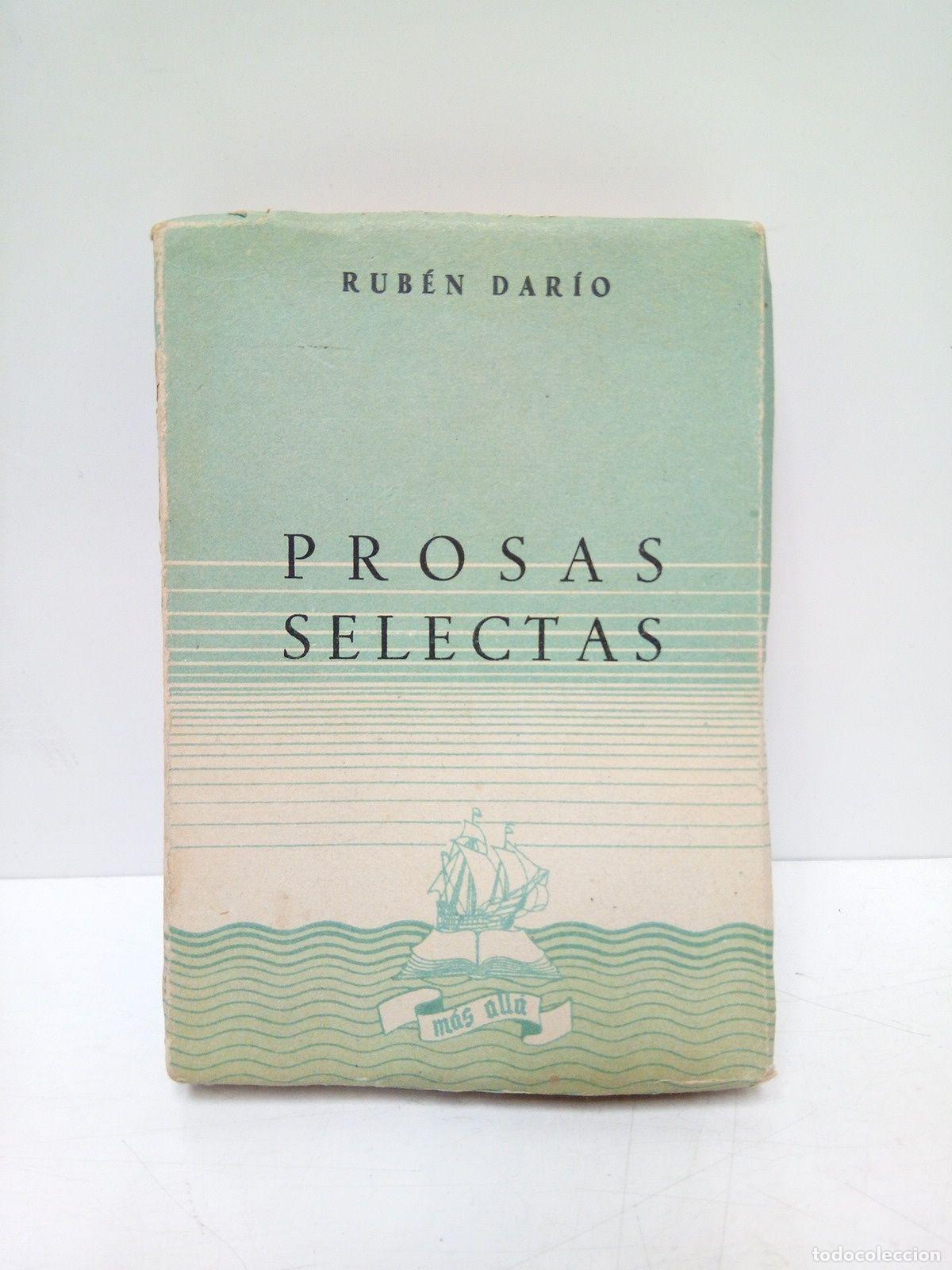 Libros: DARIO, Rub&eacute;n - Prosas selectas / Pr&oacute;logo del editor - Foto 1
