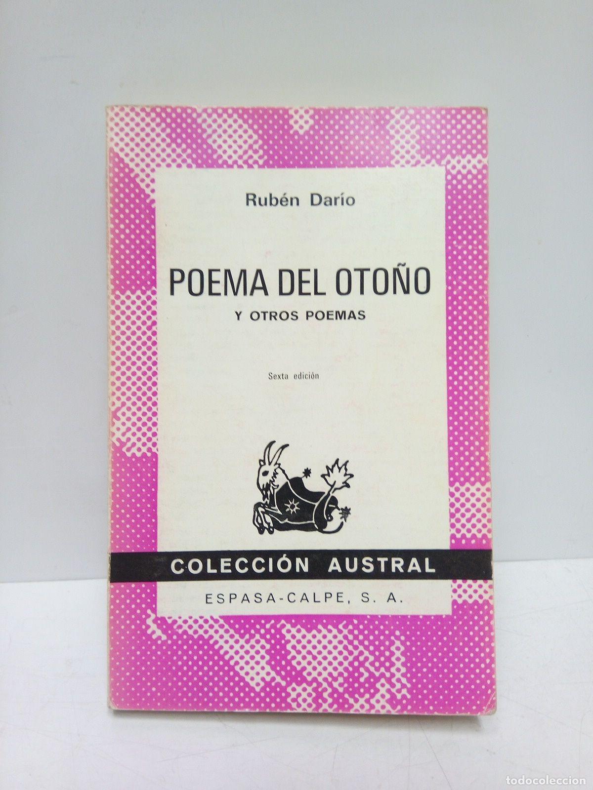 Libros: DARIO, Rub&eacute;n - Poema del oto&ntilde;o y otros poemas - Foto 1