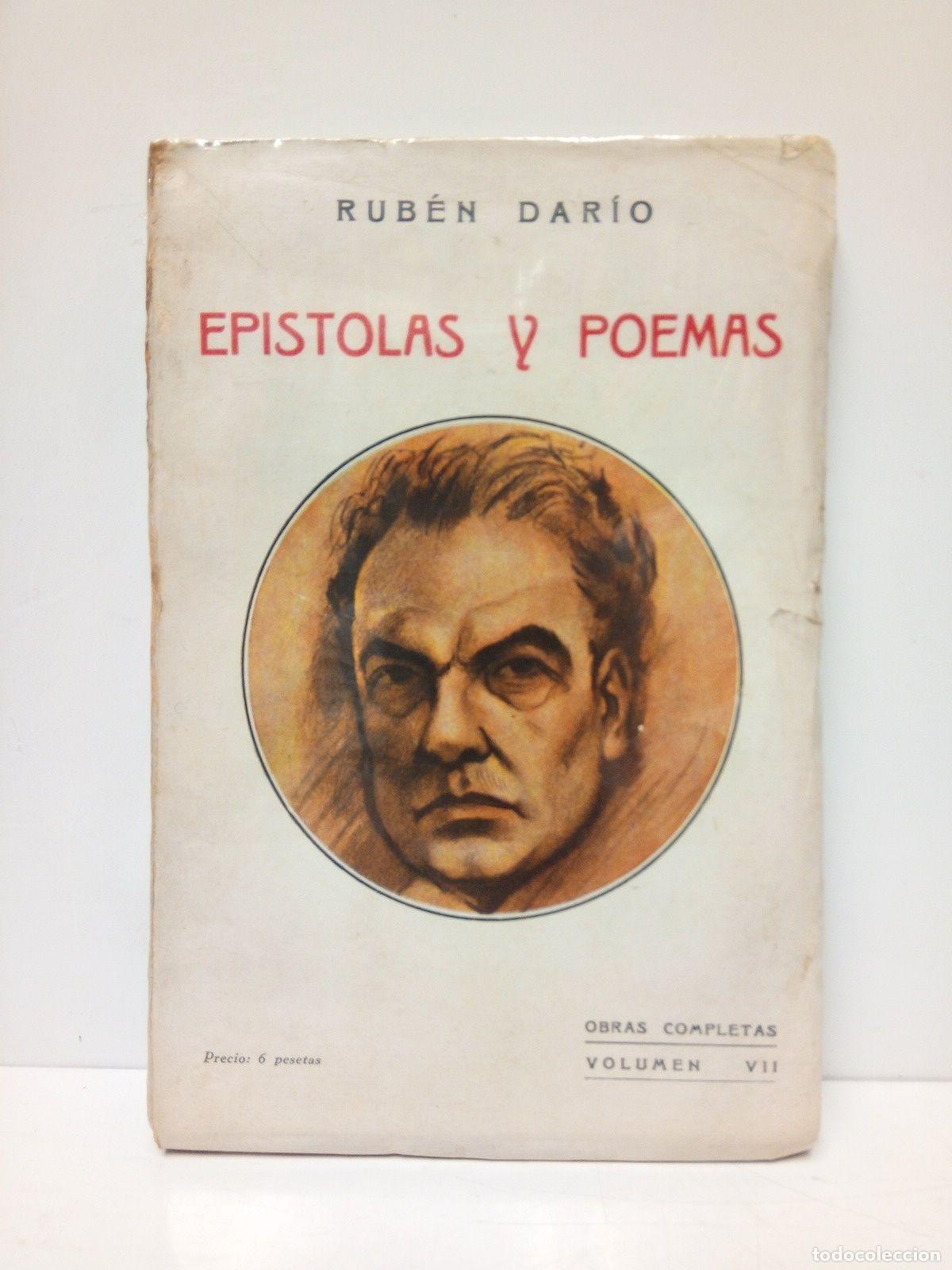 Libros: DARIO, Rub&eacute;n - Ep&iacute;stolas y poemas - Foto 1