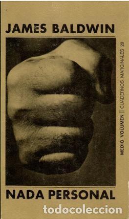 Libros: Nada personal. - James Baldwin. - Foto 1