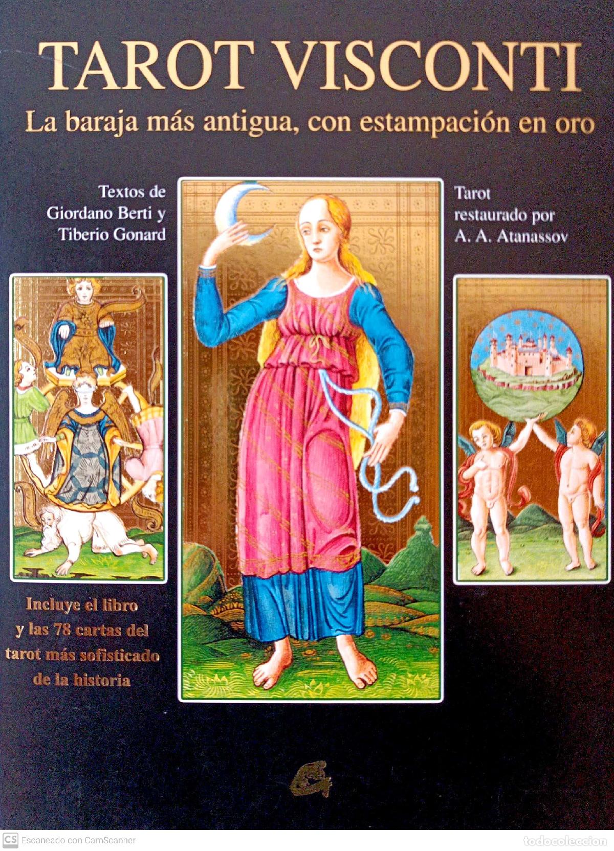 Libros: Tarot Visconti - Giordano Berti; Tiberio Gonard - Foto 1