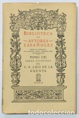 Libros: DE LA FUENTE, LUIS V. P. - Obras escogidas. - Foto 1