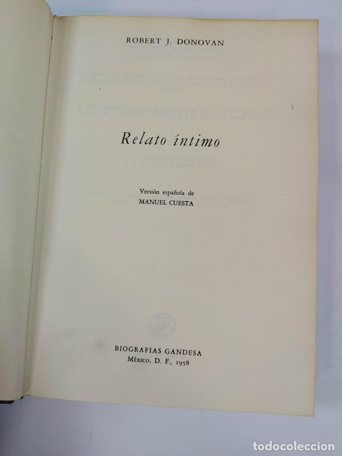 Libros: Eisenhower. Relato &iacute;ntimo. - Robert J. Donovan. TDK749 - Foto 3