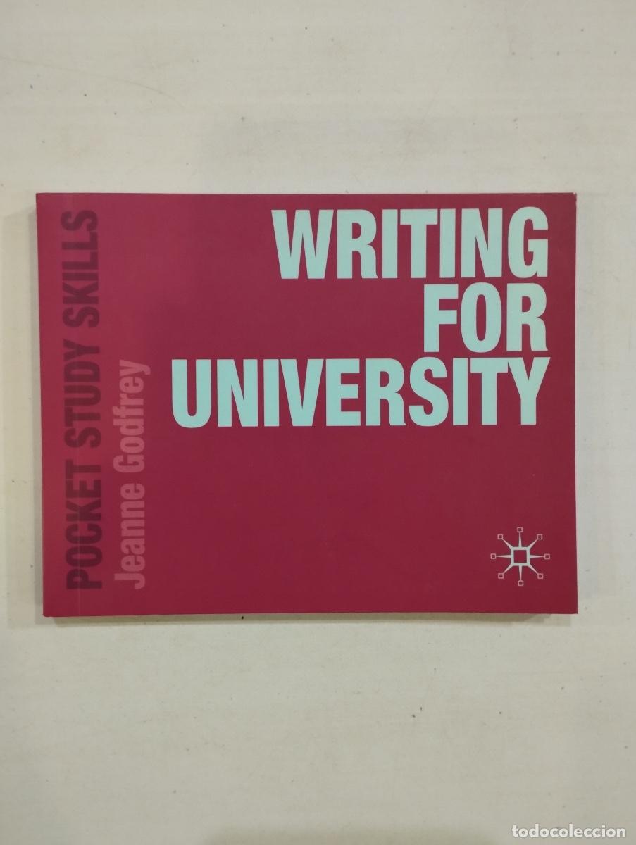 Libros: Jeanne Godfrey - Writing for university