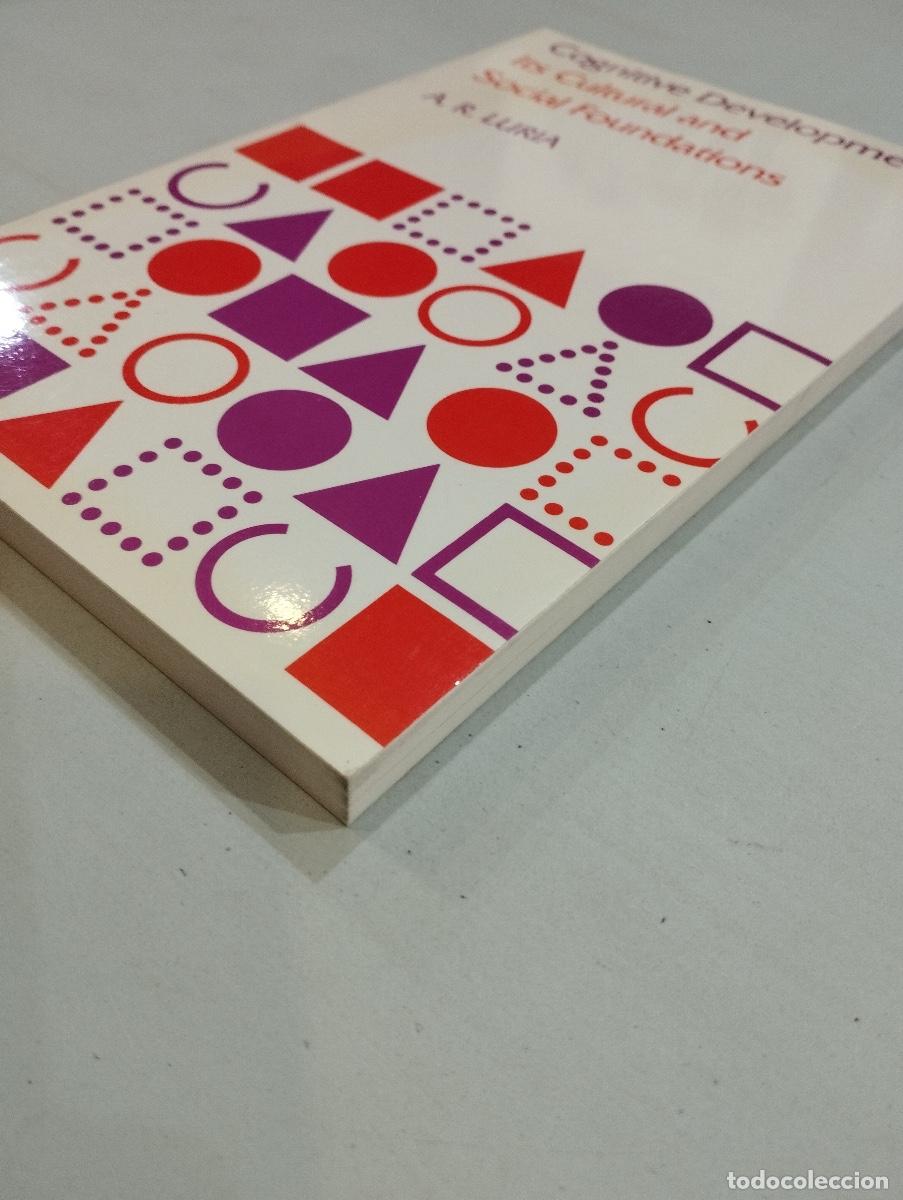 Libros: A. R. luria - Cognitive Development. Its cultural and Social Foundations - Foto 2