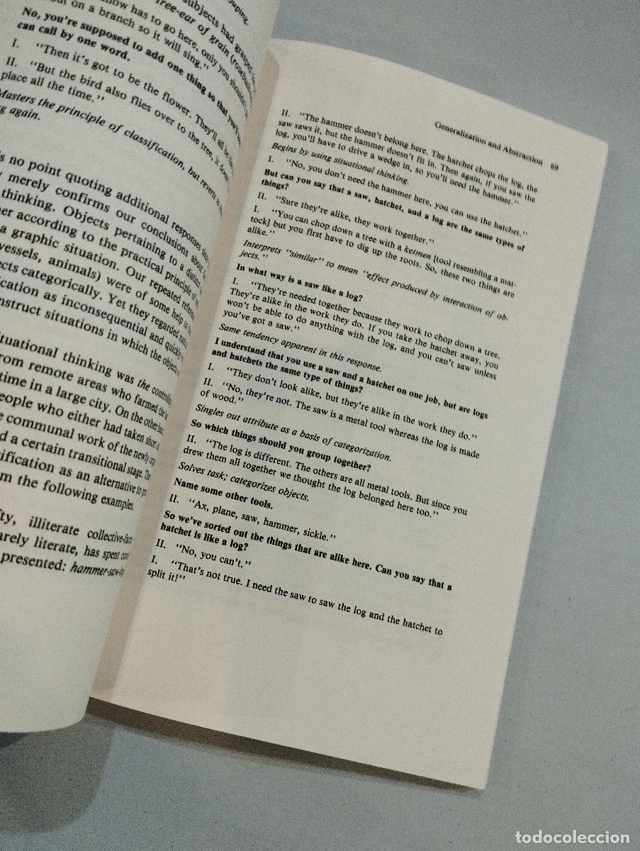 Libros: A. R. luria - Cognitive Development. Its cultural and Social Foundations - Foto 3