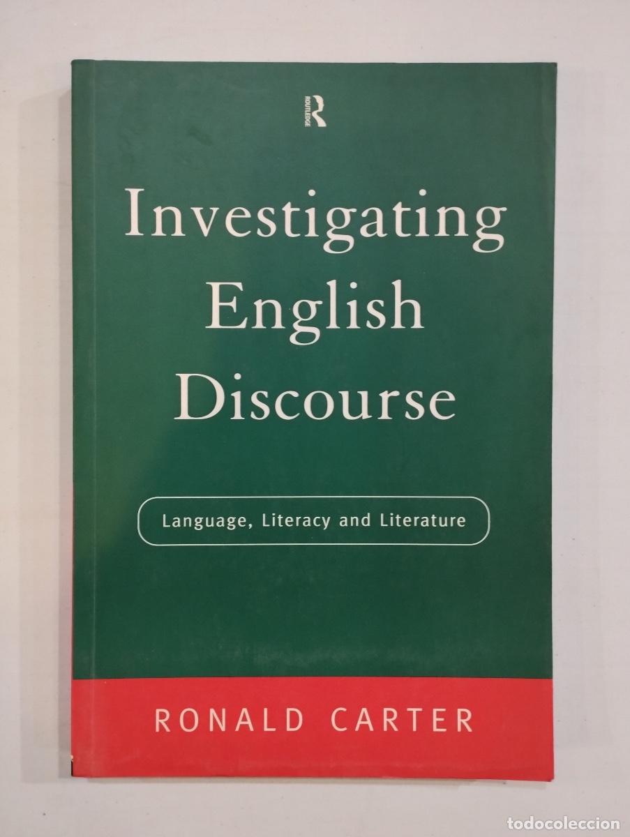 Libros: Ronald Carter - Investigating English Discourse - Foto 1