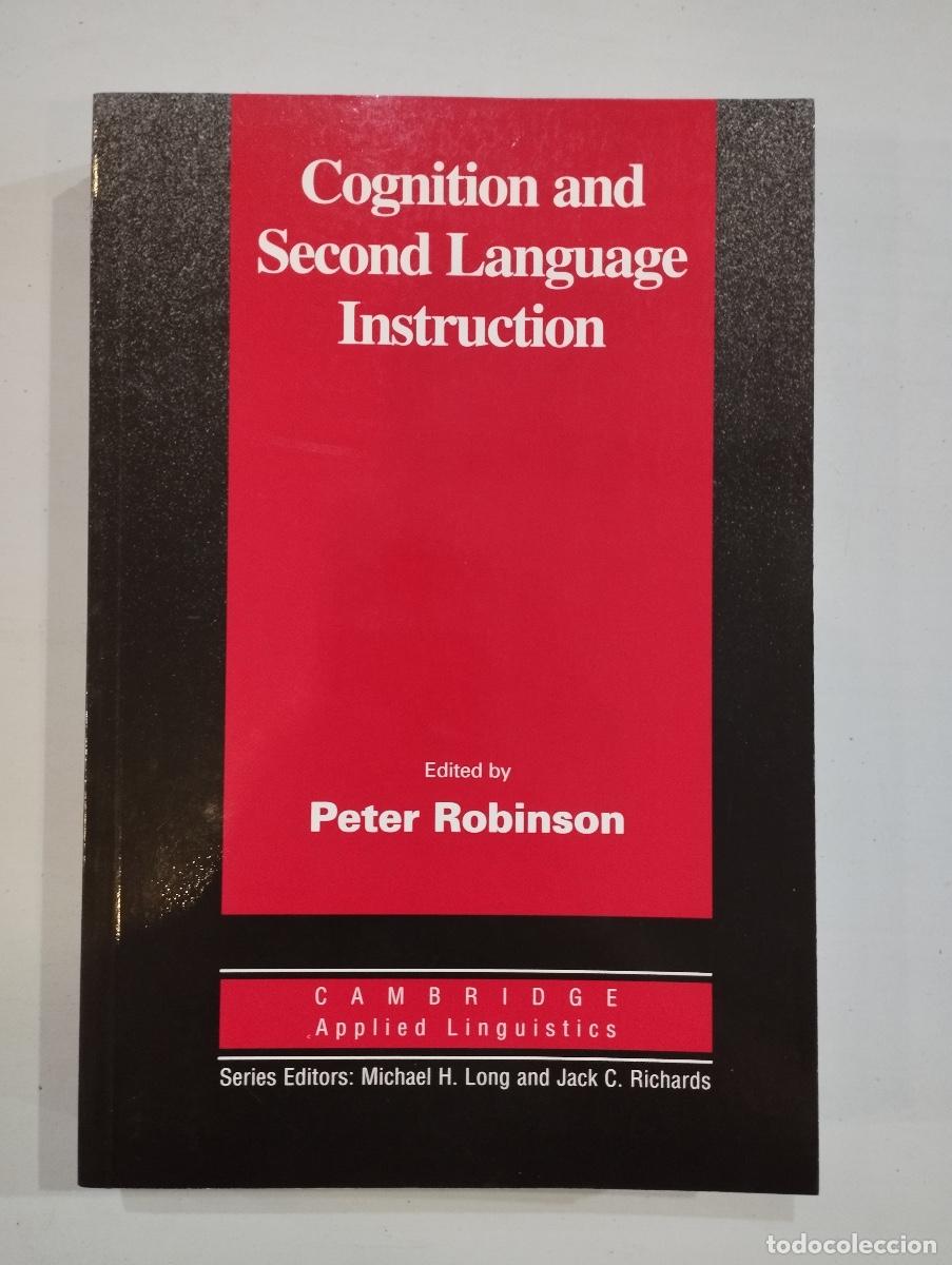 Libros: Peter Robinson - Cognition and Second language Instruction - Foto 1