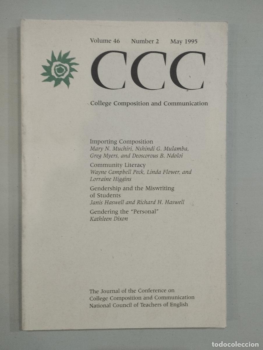 Livros em segunda m&atilde;o: V. A. - College Composition and Communication vol. 46 n. 2