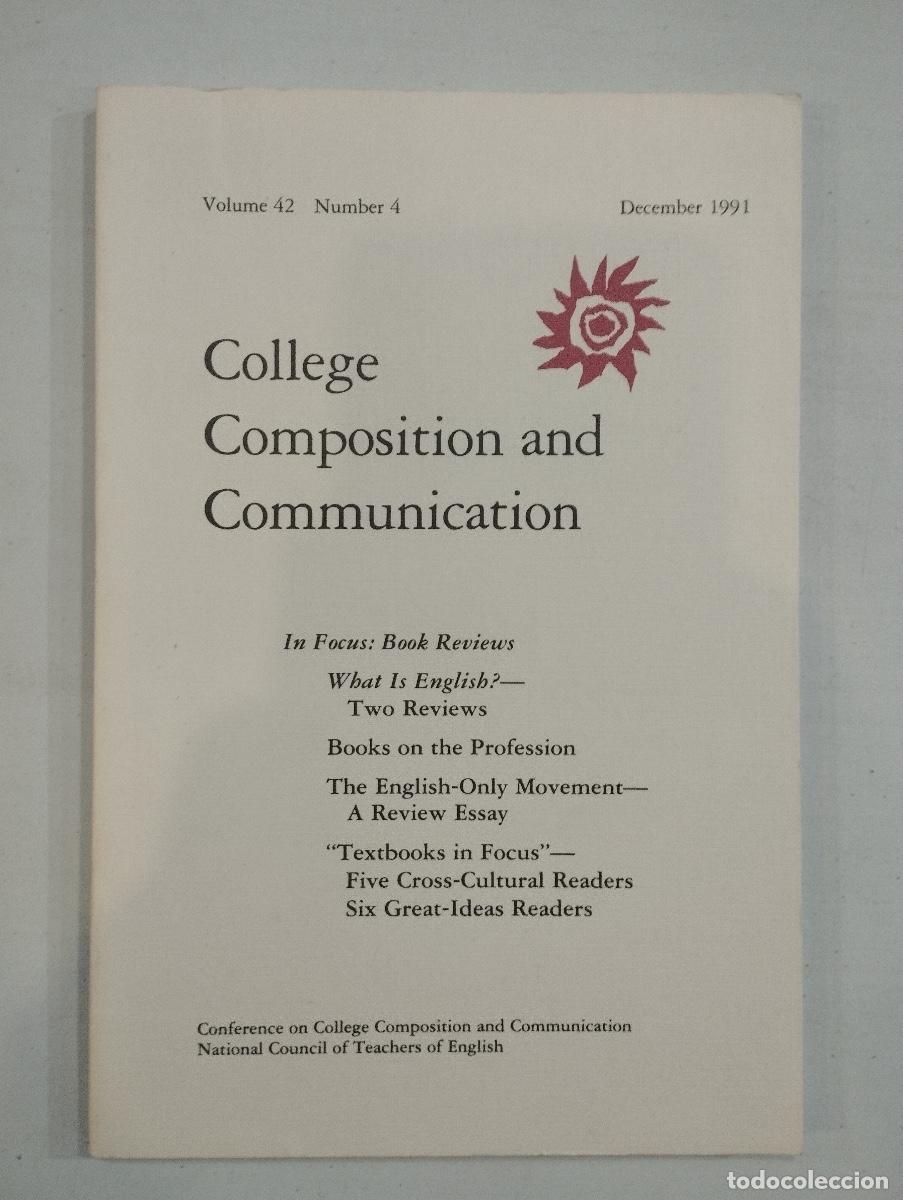 Livros em segunda m&atilde;o: V. A. - College Composition and Communication vol. 42 n. 4