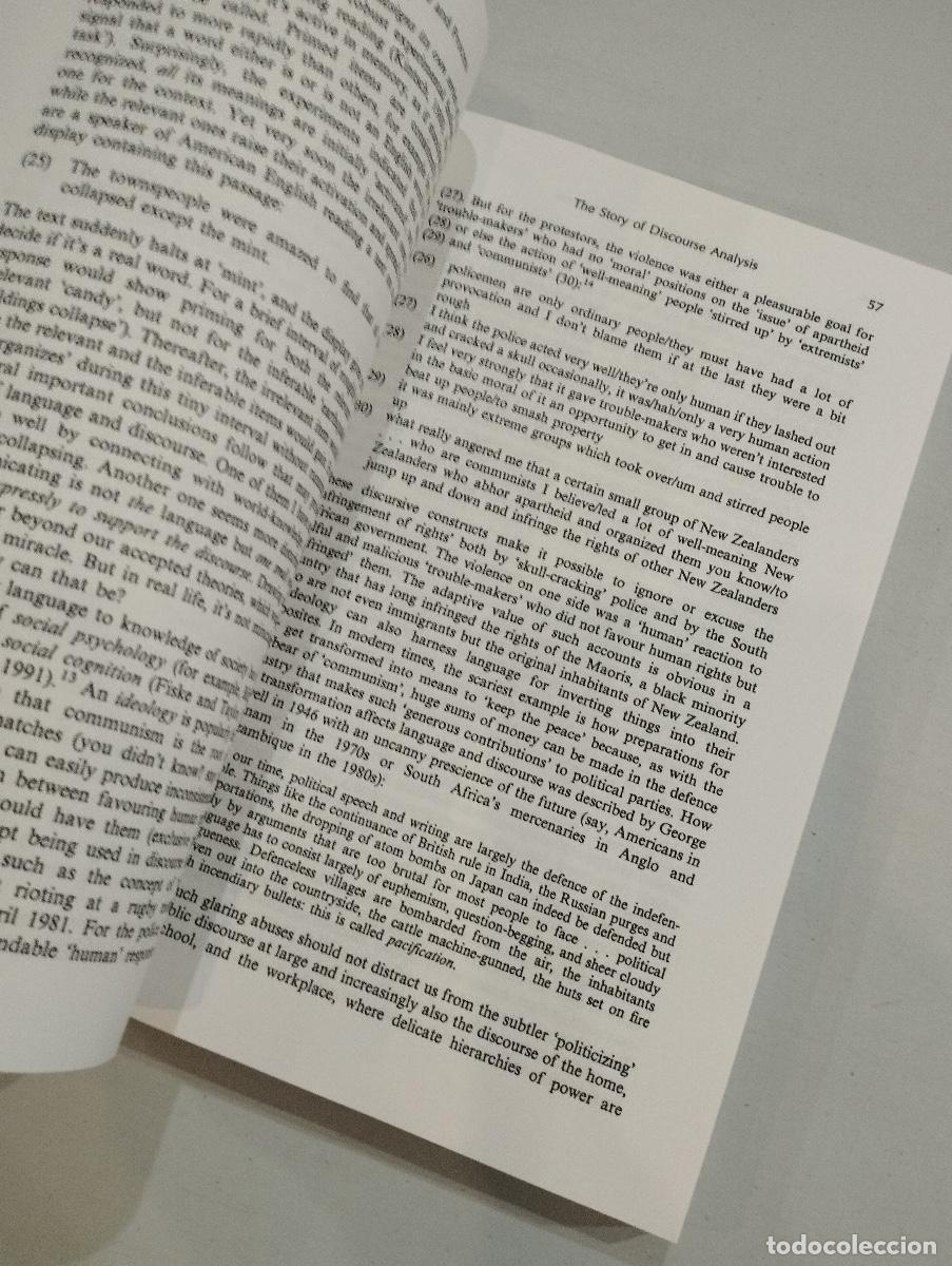 Libros: Teun A. Van Dijk (ed.) - Discourse as structure and process - Foto 4