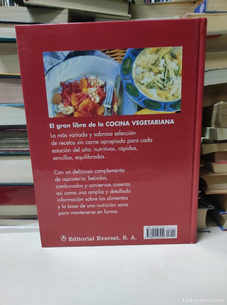 Libros: EL GRAN LIBRO DE LA COCINA VEGETARIANA DAGMAR CRAMM LIBRO EVEREST - Foto 2