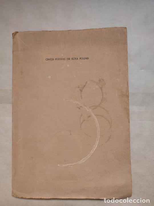 Libros: Cinco Poesias de Ezra Pound - Ezra Pound - Foto 2