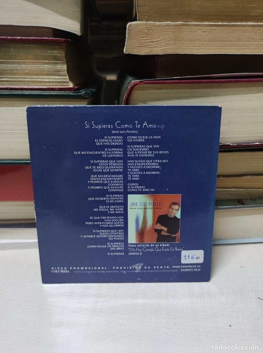 Libros: Jos&eacute; Luis Perales &ndash; Si Supieras Como Te Amo - Foto 2
