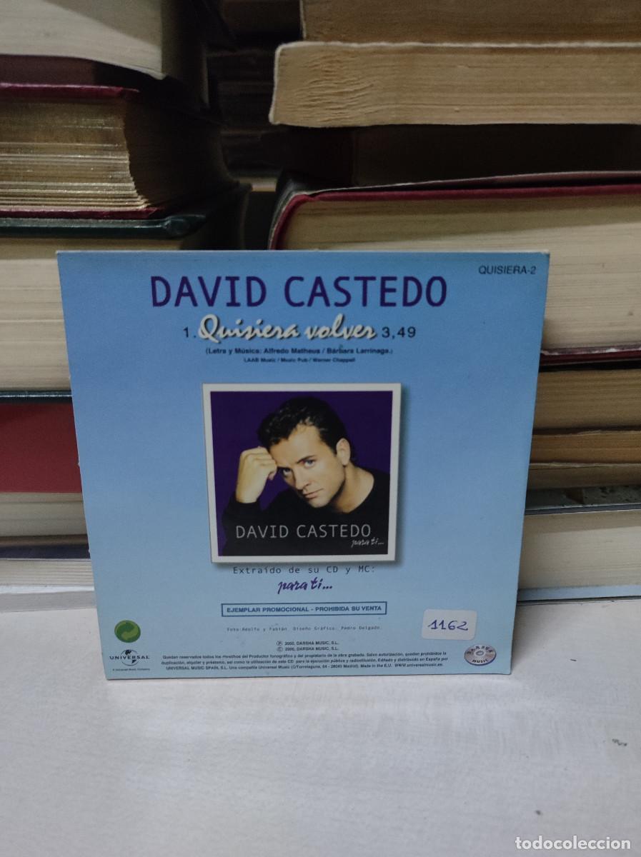 Libros: David Castedo &ndash; Quisiera Volver - Foto 2