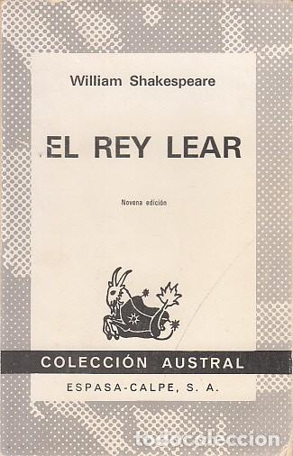 Libros: EL REY LEAR - SHAKESPEARE, WILLIAM - Foto 1