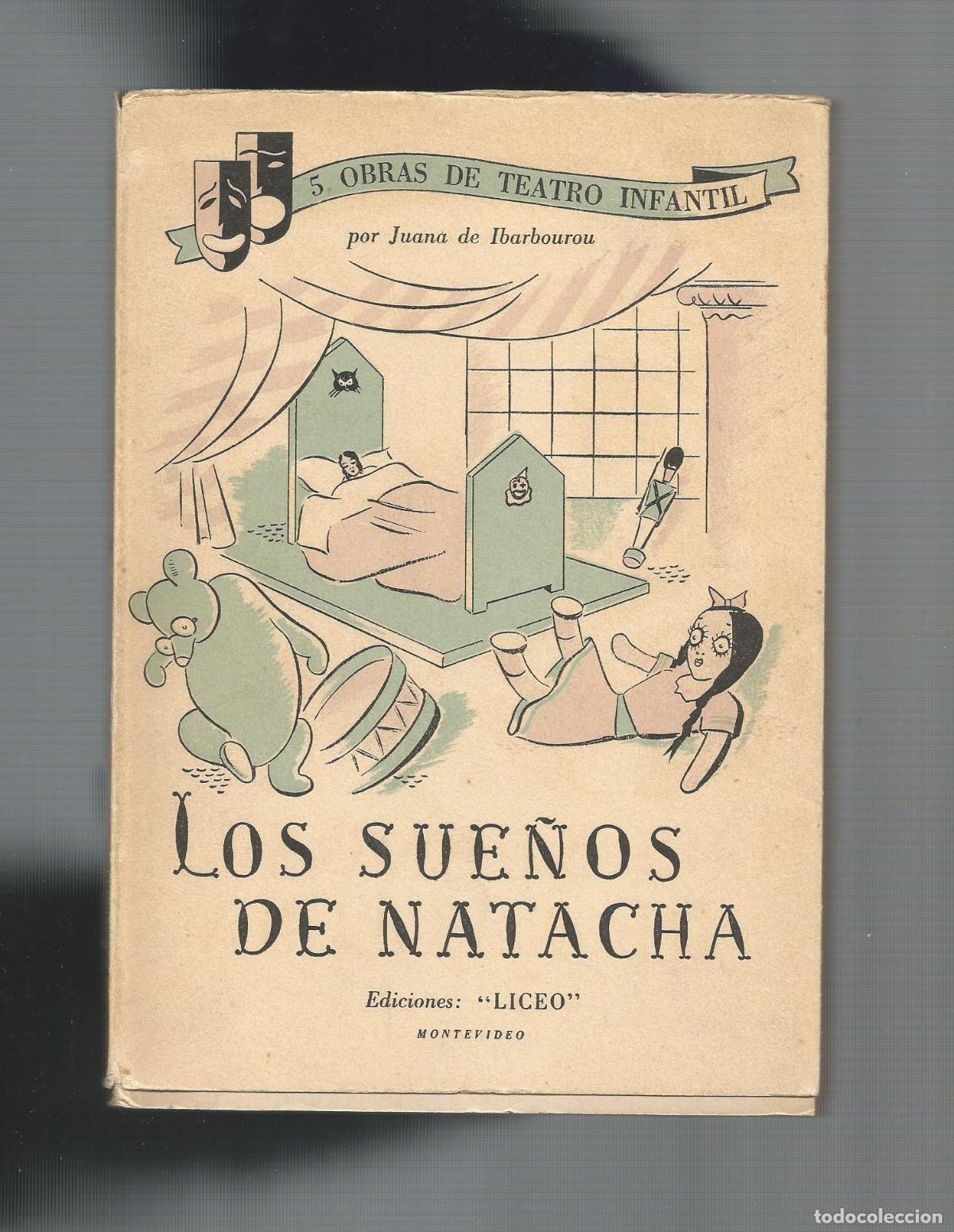Libros: Los sue&ntilde;os de Natacha. - IBARBOUROU, Juana de: - Foto 1