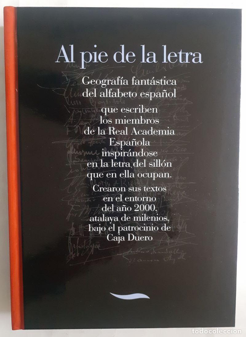 Libros: Al pie de la letra - Foto 1
