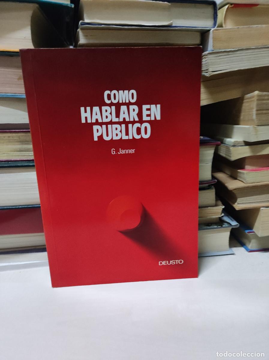 Libros: COMO HABLAR EN PUBLICO JANNER - Foto 1