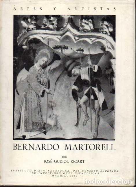 Libros: BERNARDO MARTORELL. - GUDIOL RICART, Jos&eacute;. - Foto 1