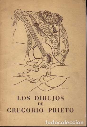 Libros: LOS DIBUJOS DE GREGORIO PRIETO. - AZCOAGA, Enrique. - Foto 1