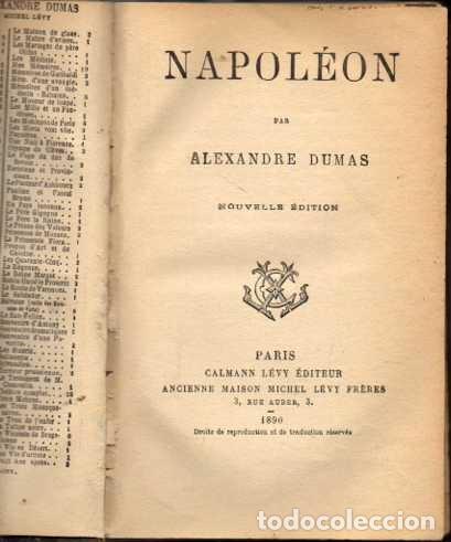 Libros: NAPOL&Eacute;ON. - DUMAS, Alexandre. - Foto 1