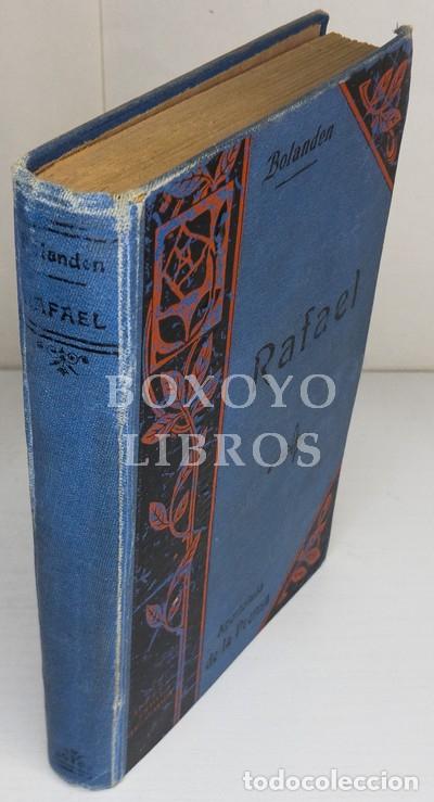 Libros: BOLANDEN, Conrado de. Rafael. Novela escrita en alem&aacute;n. Versi&oacute;n castellana de C. - Foto 1