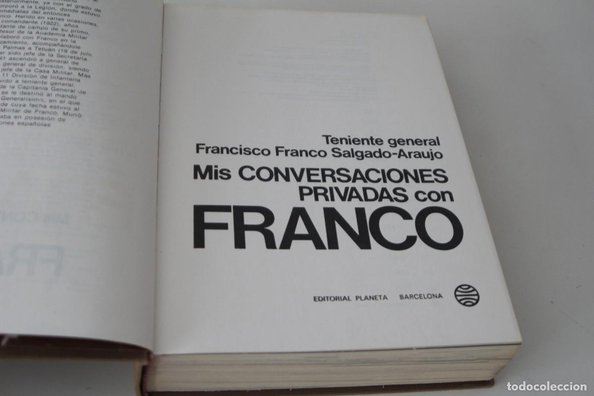 Libros: MIS CONVERSACIONES PRIVADAS CON FRANCO PLANETA - Foto 1